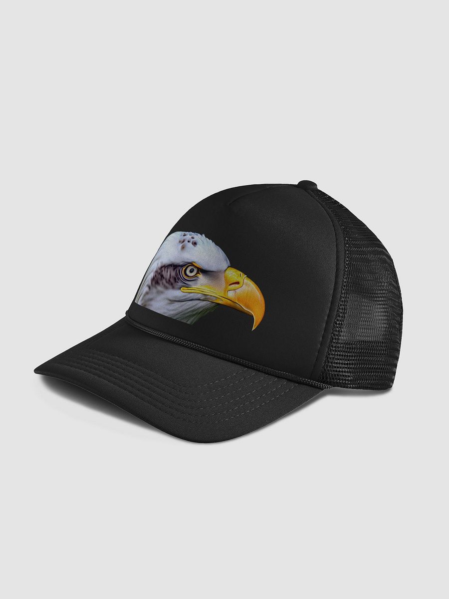 Rarefied Freedom: Valucap VC700 Trucker Hat Showcases Majestic Leucistic Bald Eagle product image (18)