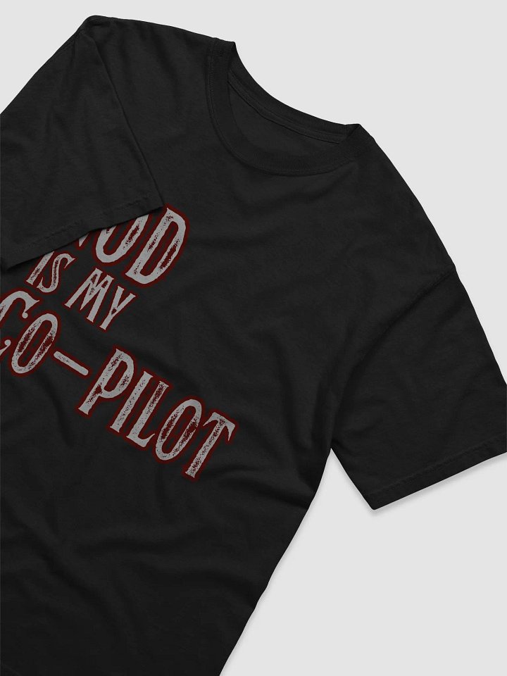 God Is My Co-Pilot Typography Tee product image (2)