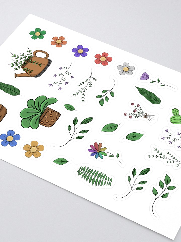 Flower Sticker Sheet product image (2)