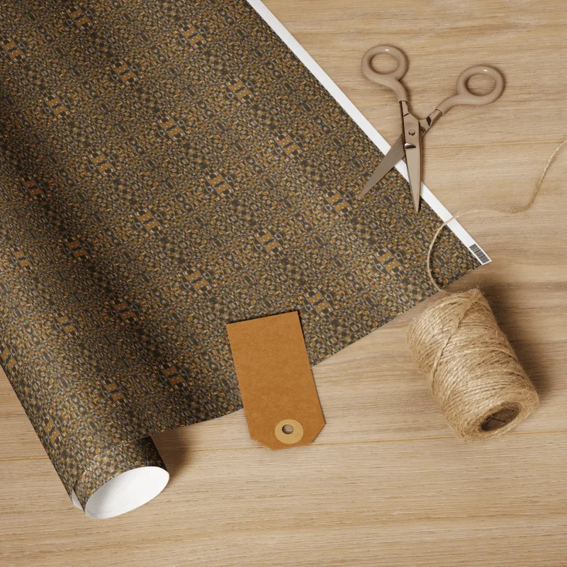 Golden Ember – Wrapping Paper product image (1)