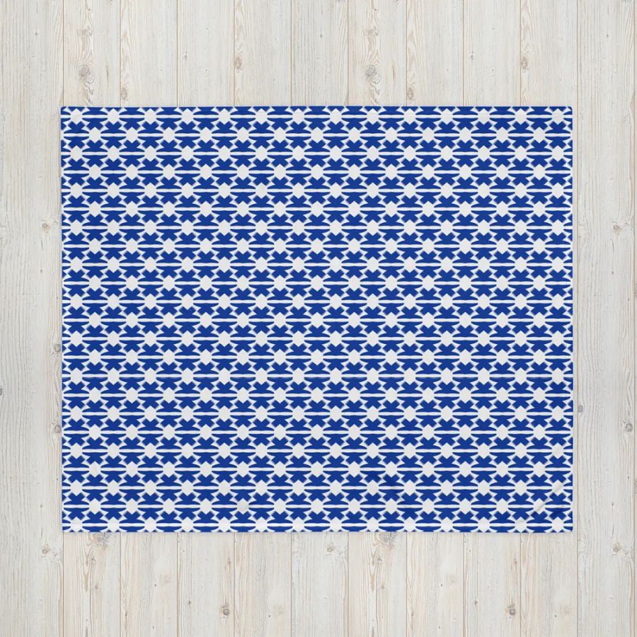 Geometric Harmony Throw Blanket product image (5)