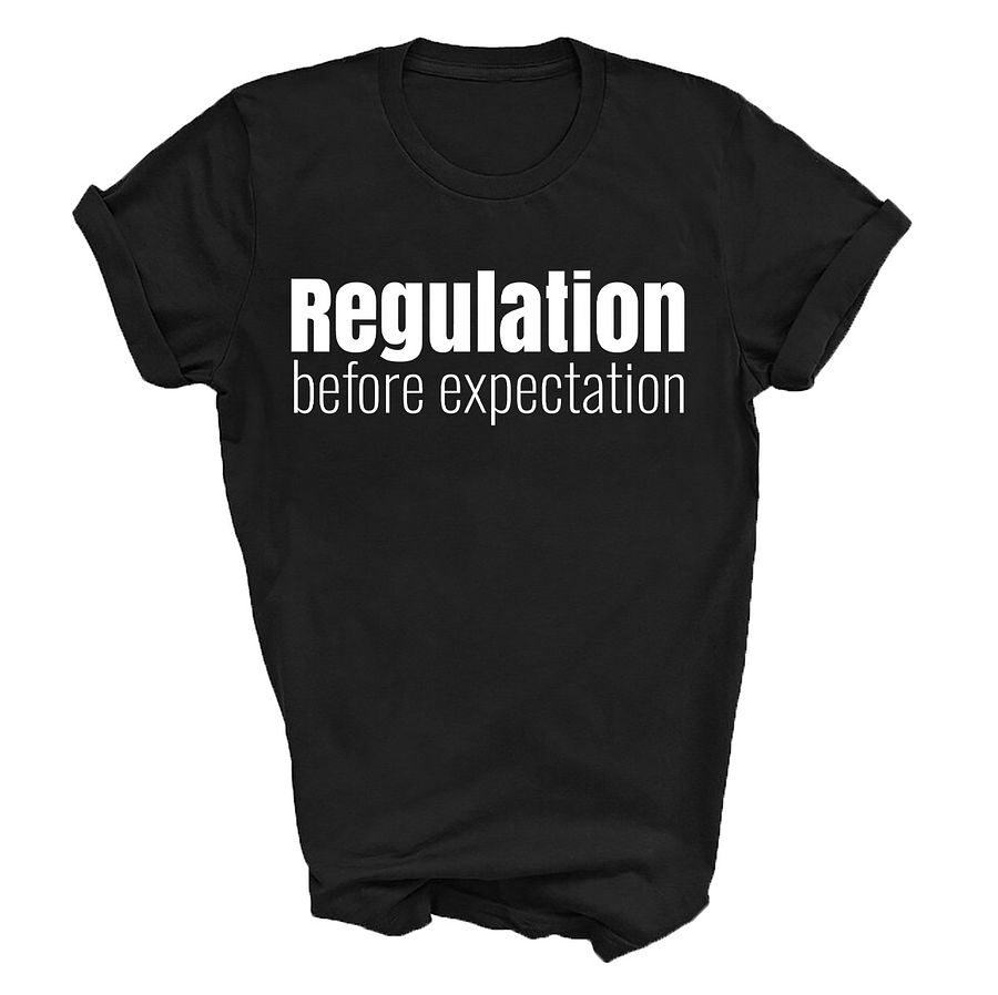 Regulation Before Expectation Tshirt product image (1)