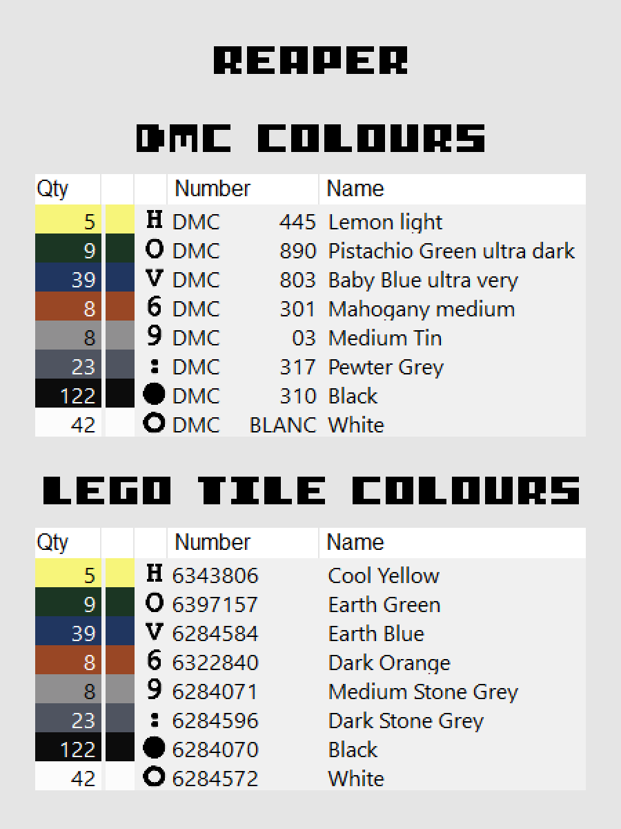Reaper Pixel Art product image (4)