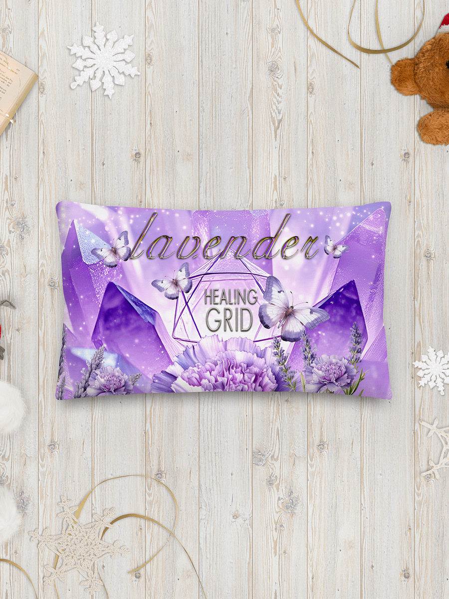 Amethyst Healing Grid Pillow product image (6)