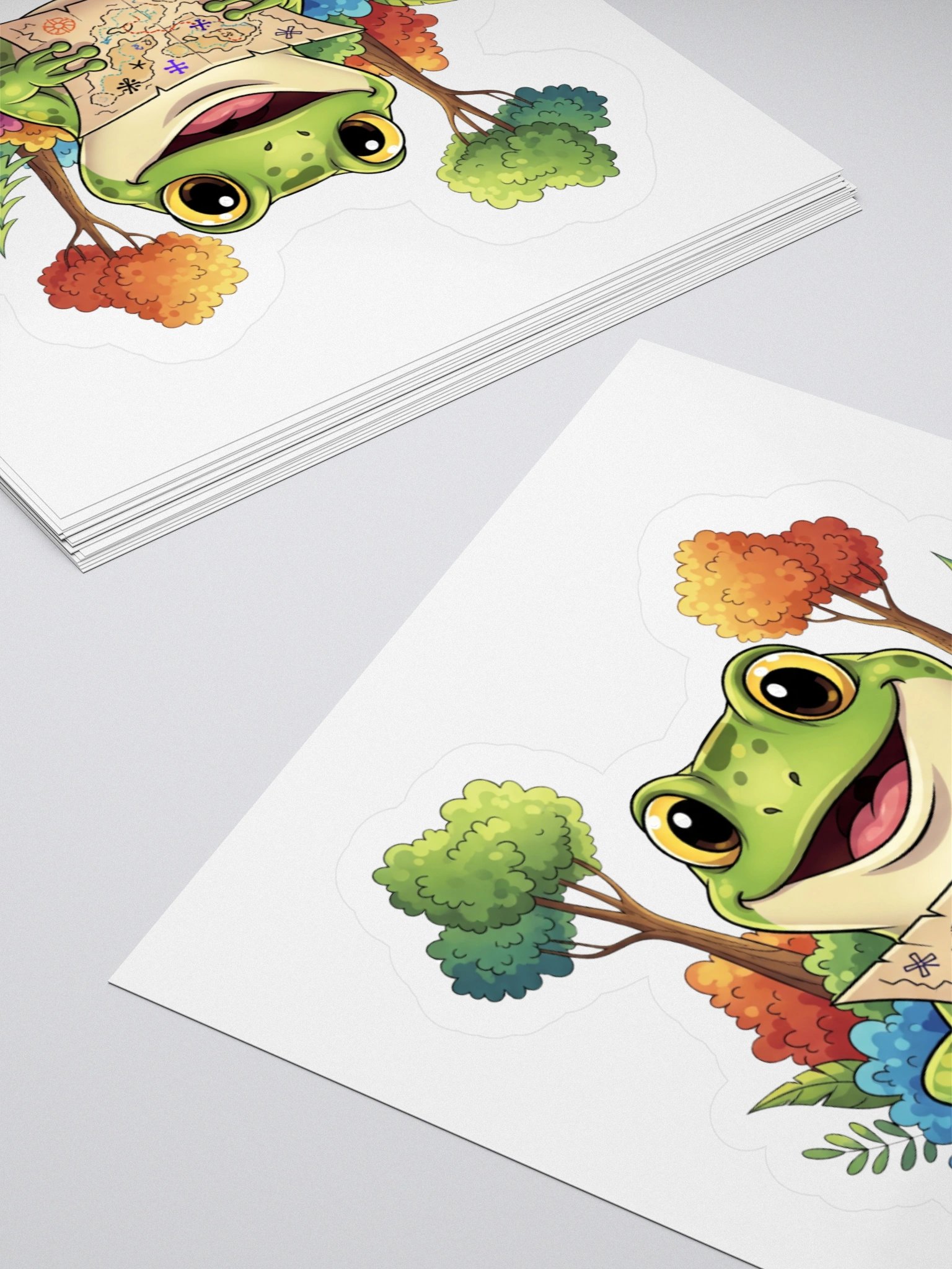 Froggy Explorer Sticker product image (7)