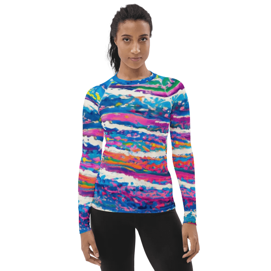 COLOR FLOW Women's Rash Guard product image (1)