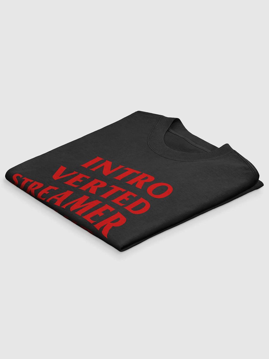Introverted Streamer Club "Team Red" Oversized Tee product image (7)