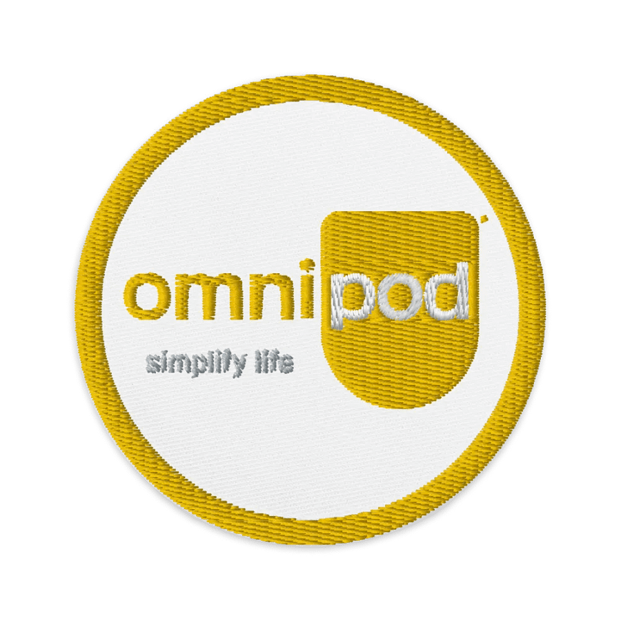 Omnipod Shield Embroidered Patch product image (1)