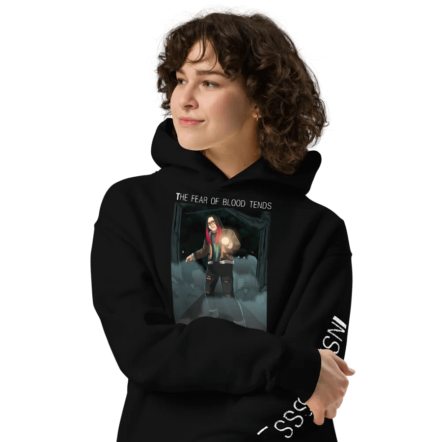 The Fear of Flesh Unisex Oversized Hoodie product image (4)