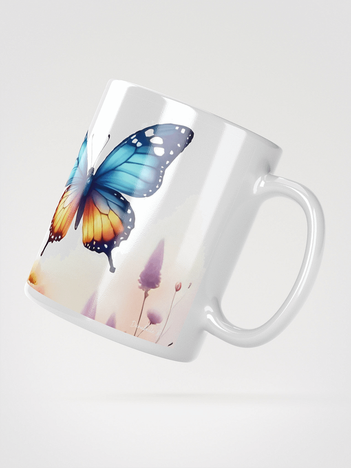 Mug Blanc - Papillon - Miroir de l'Âme - Idée Cadeau Originale product image (2)