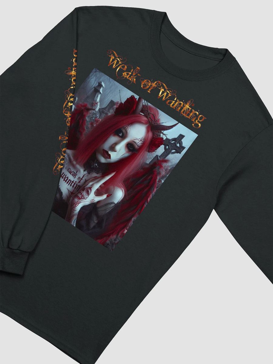 Weak Of Wanting 'The Demons Inside' Reversed Long Sleeve T-Shirt (Front, Back & Sleeve Print) product image (3)