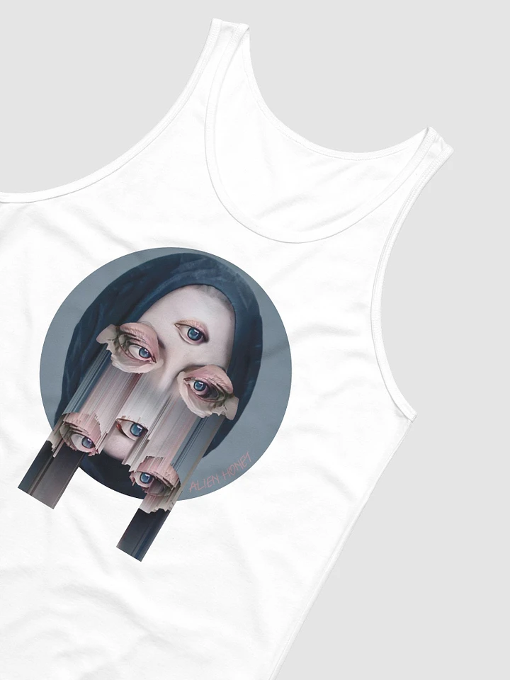 HER FISH EYE SEES ALL UNISEX TANK product image (1)