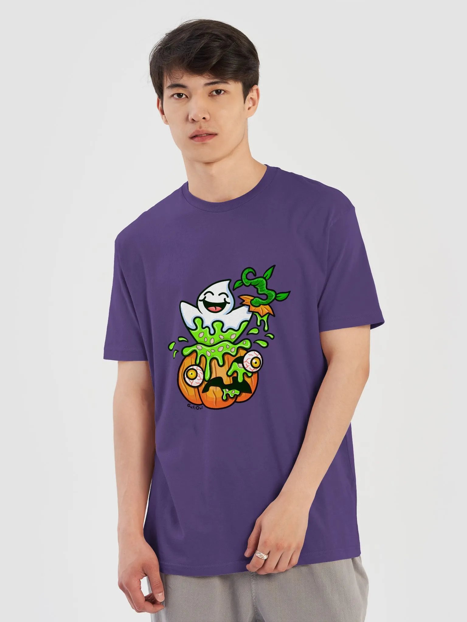 Pumpkin Ghost Shirt product image (5)