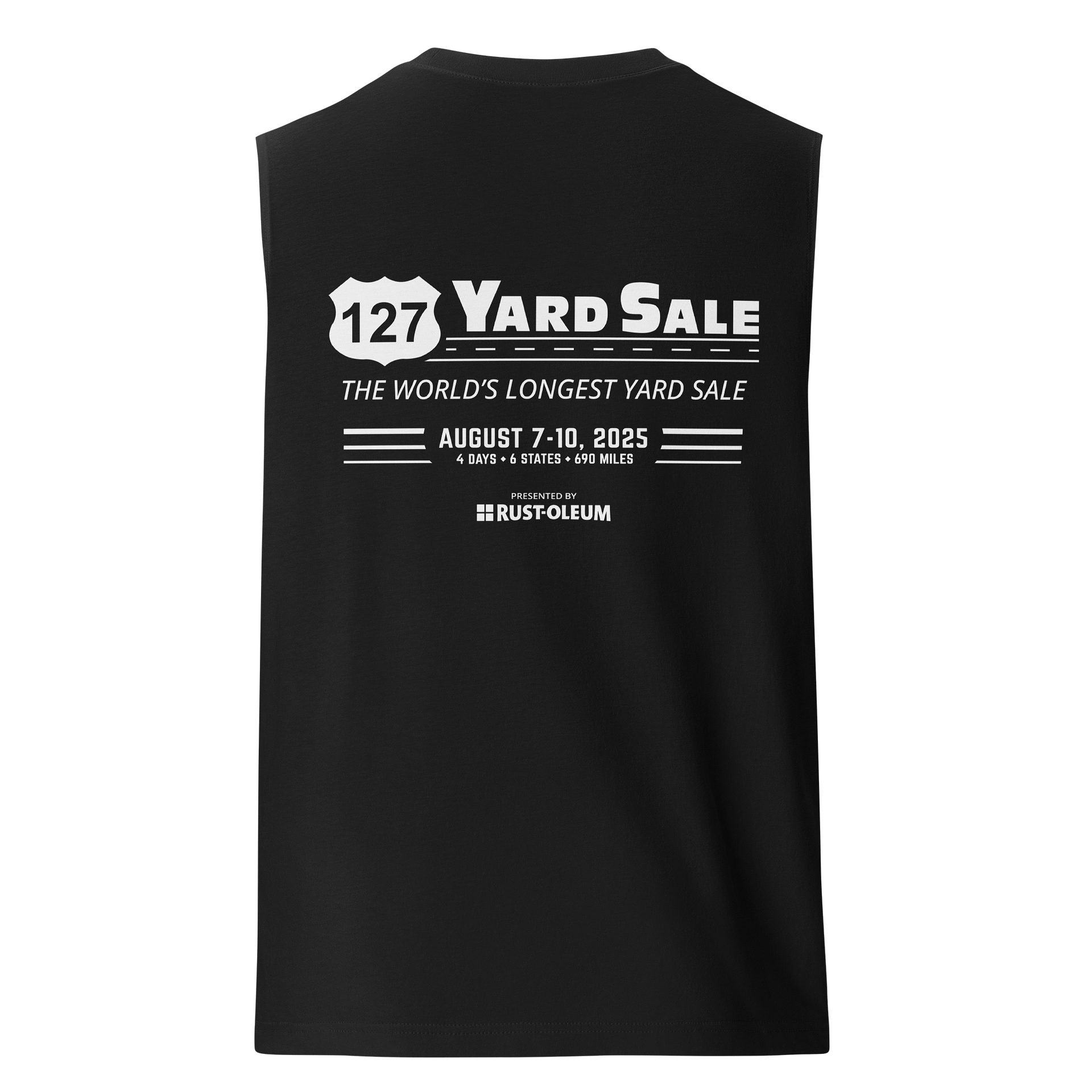 127 Yard Sale (2025) Vintage - Bella+Canvas Muscle Tank product image (2)