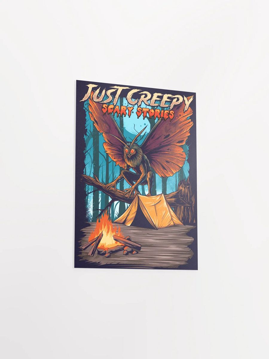 Eerie Mothman Matte Poster product image (6)