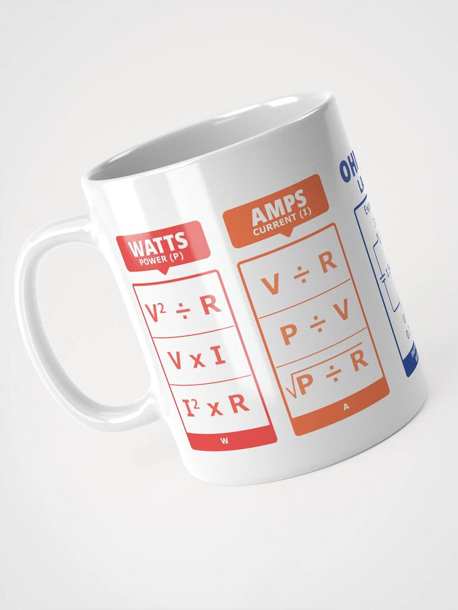 Electrical Engineering Formulas Mug product image (9)