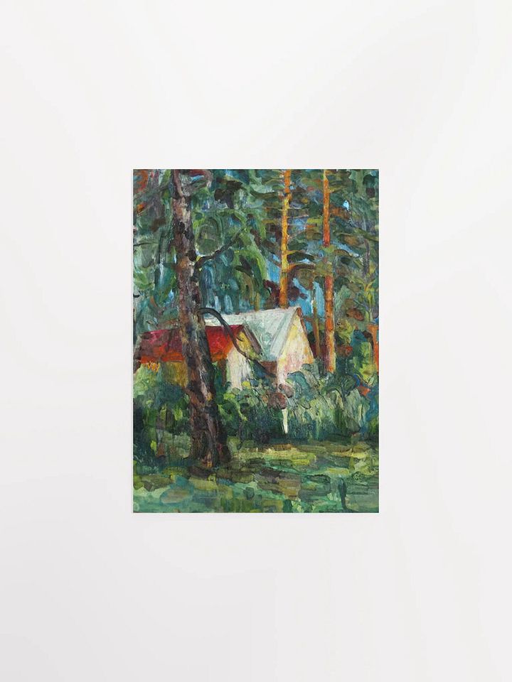 Enchanted Forest Retreat Poster - Dacha Architecture product image (1)