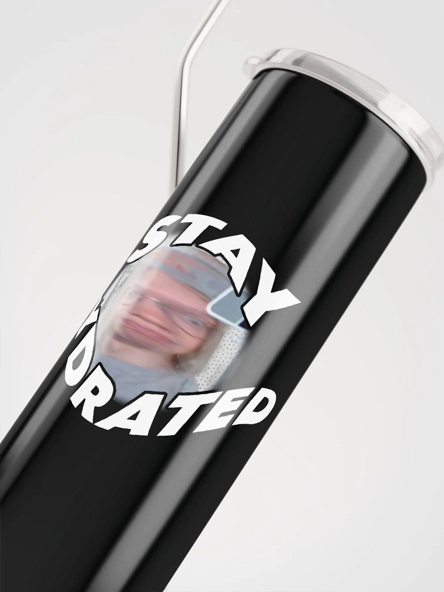 Stay Hydrated Tumbler (Dark) product image (5)