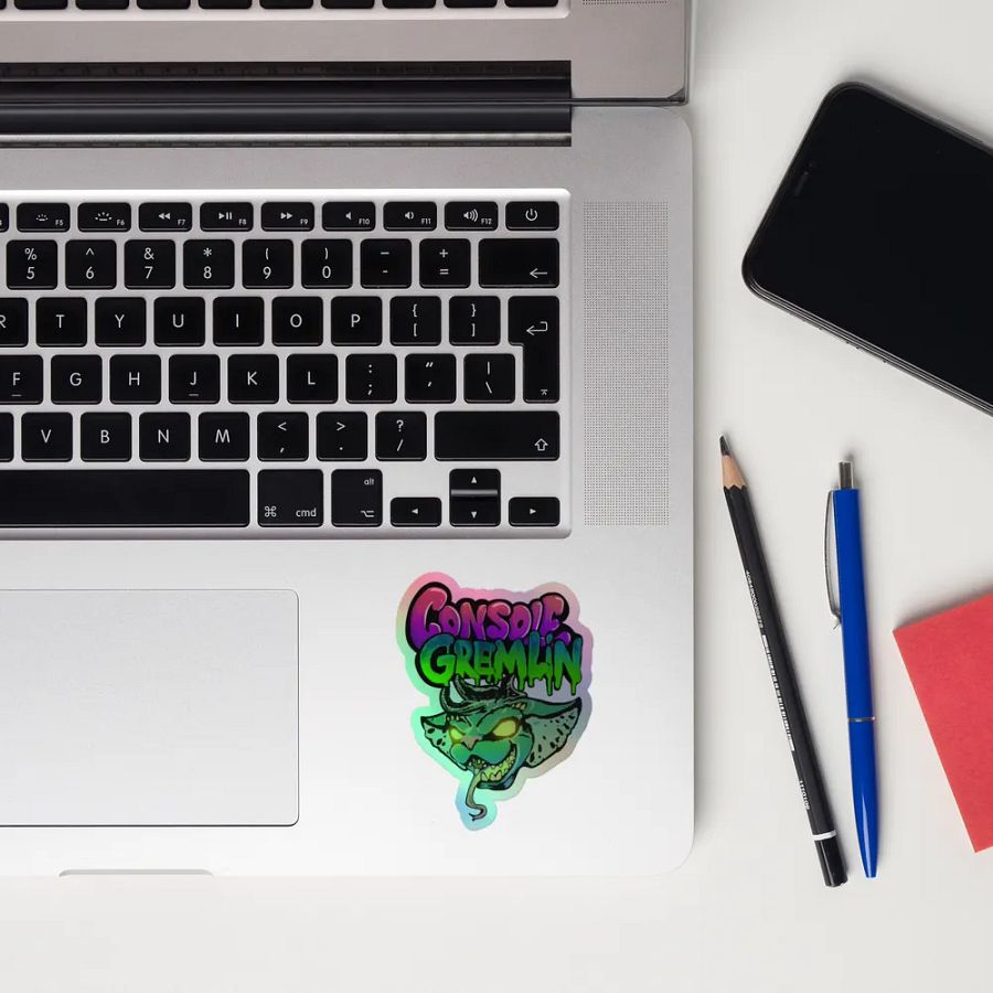 Console Gremlin Holographic Sticker product image (4)