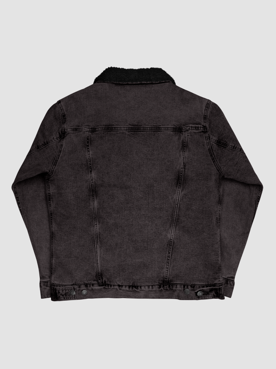 Bubbly and a B*tch Unisex Sherpa Denim Jacket product image (4)