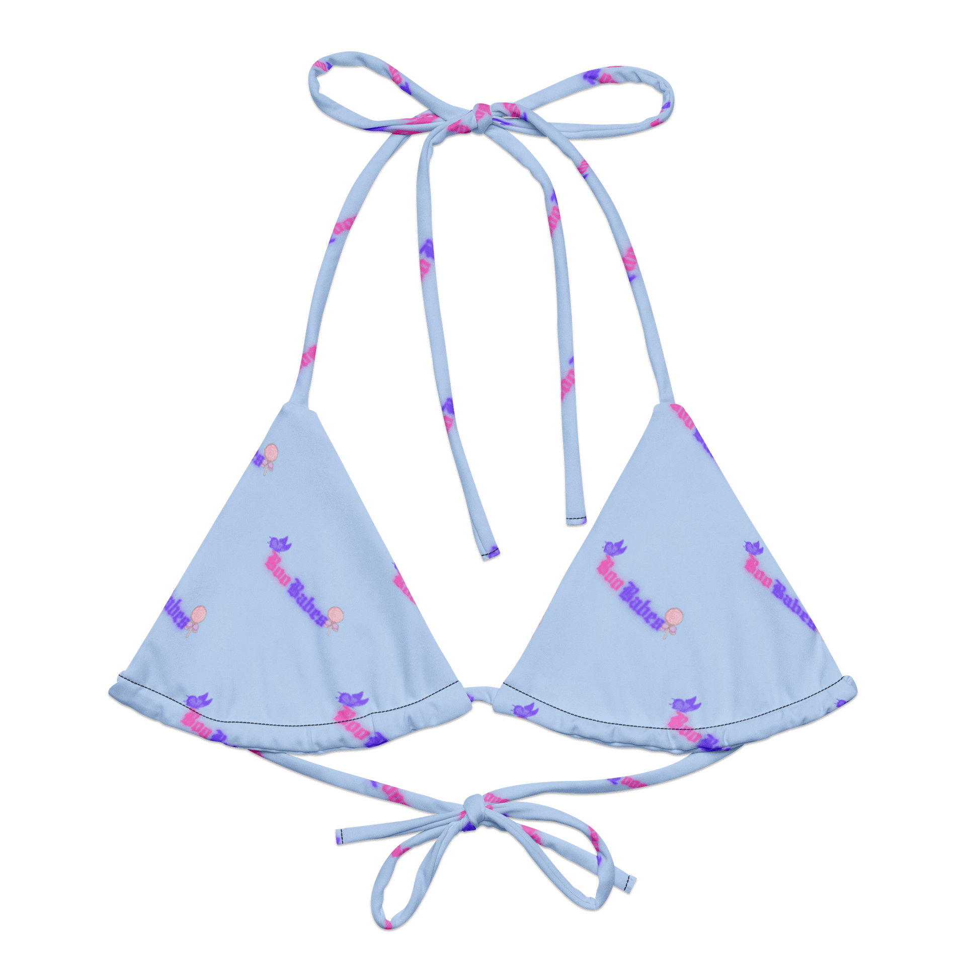 Boo Babes Bikini top (blue) product image (2)