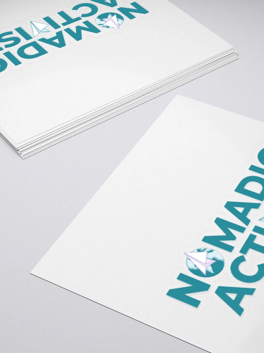 Nomadic Activist Sticker product image (4)