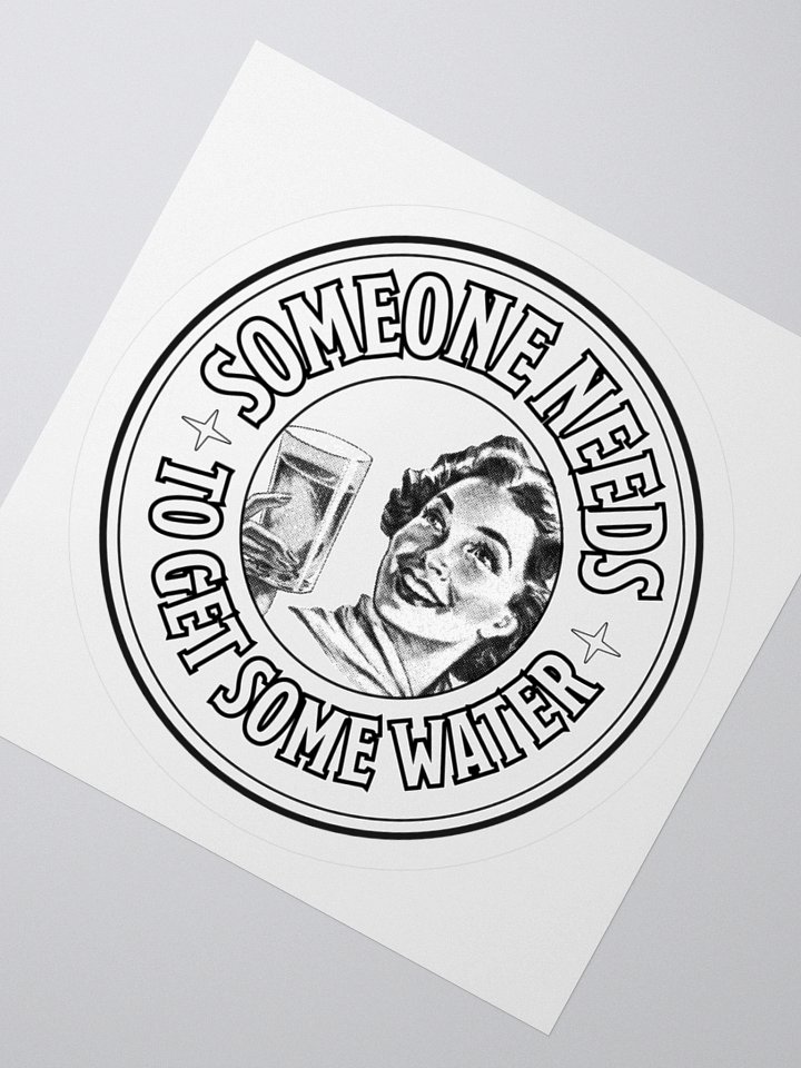 Get Some Water KissCut Sticker product image (6)