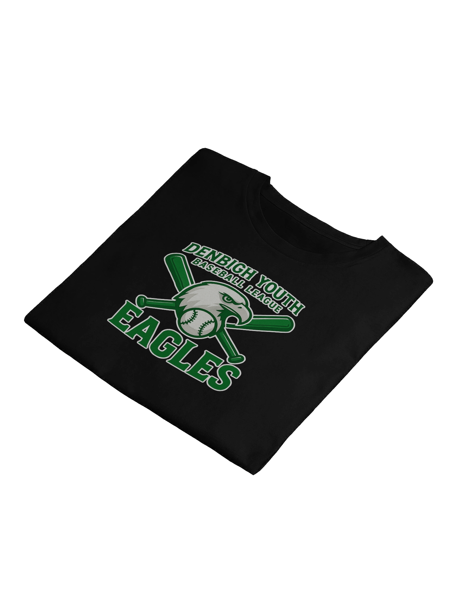 Eagles Head Baseball Logo Crop Top product image (36)