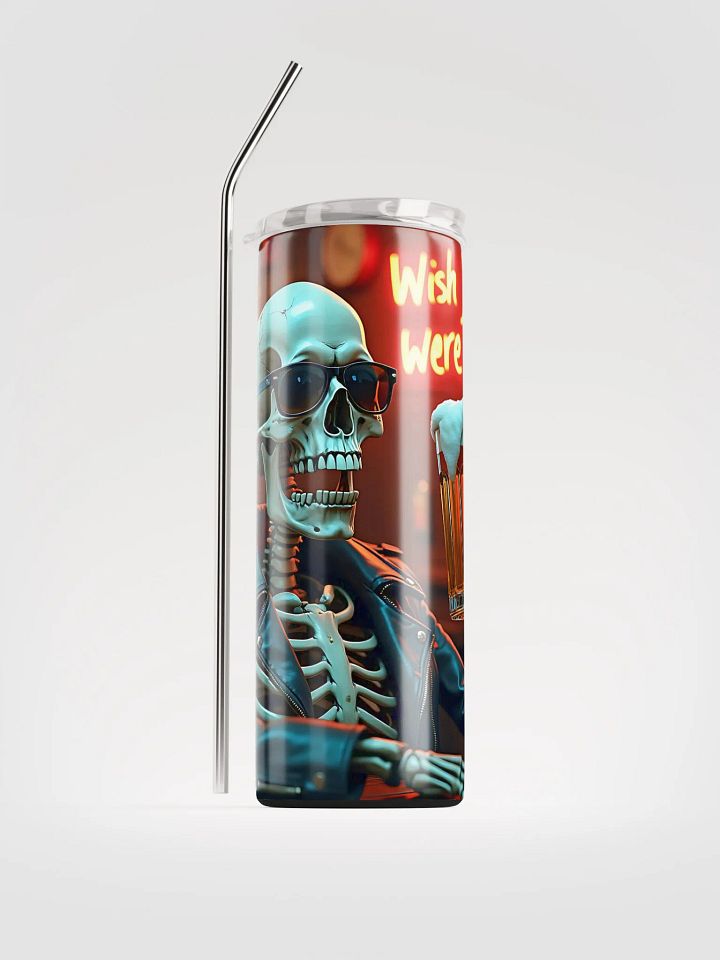Skeleton Cheers Stainless Steel Tumbler product image (1)