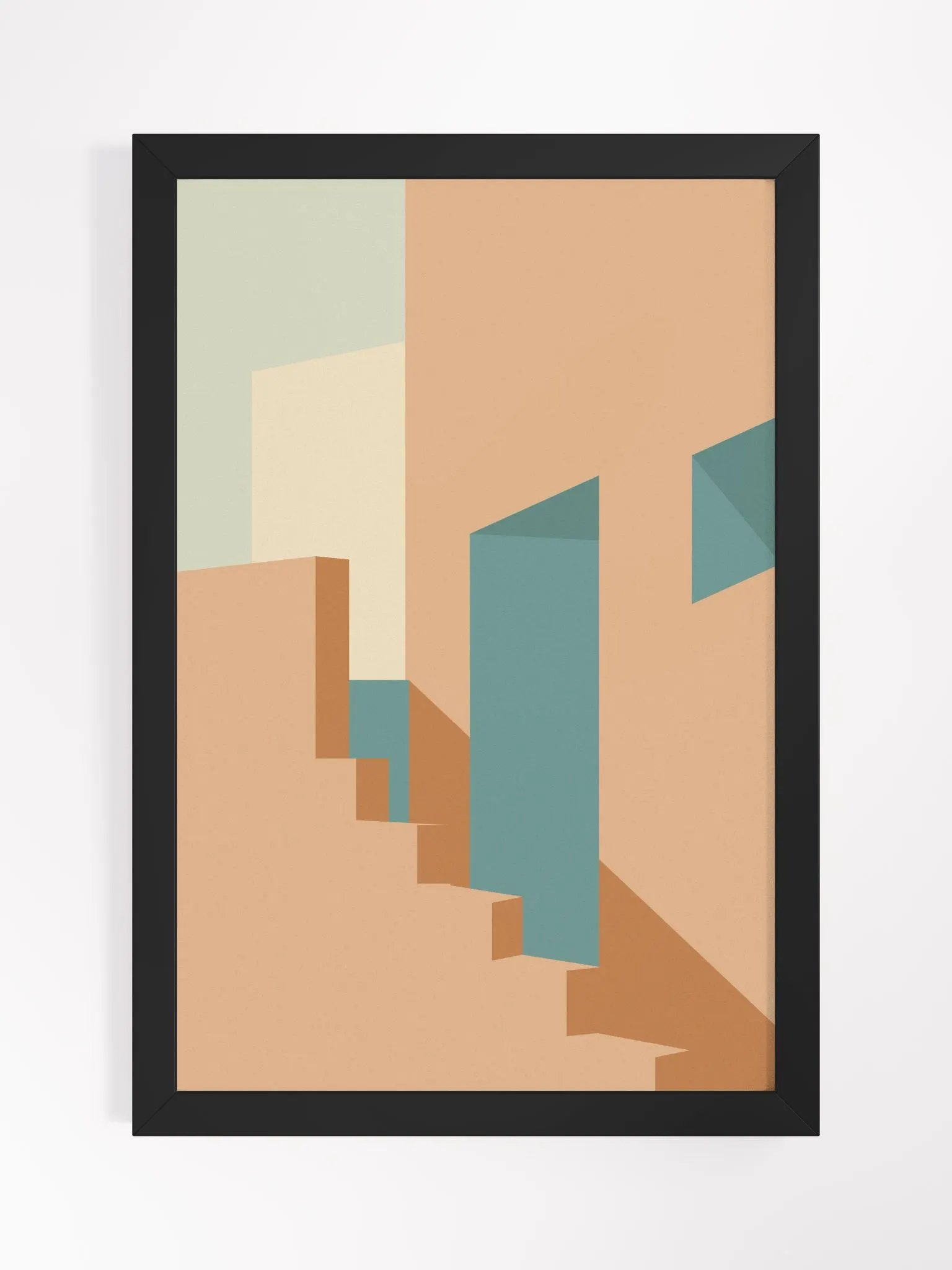 Geometric Elegance Framed Print product image (5)