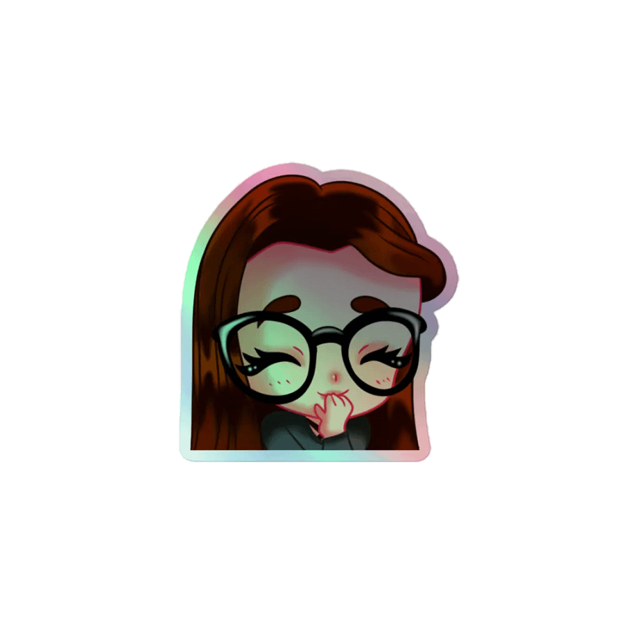 Poe Giggles Sticker product image (1)
