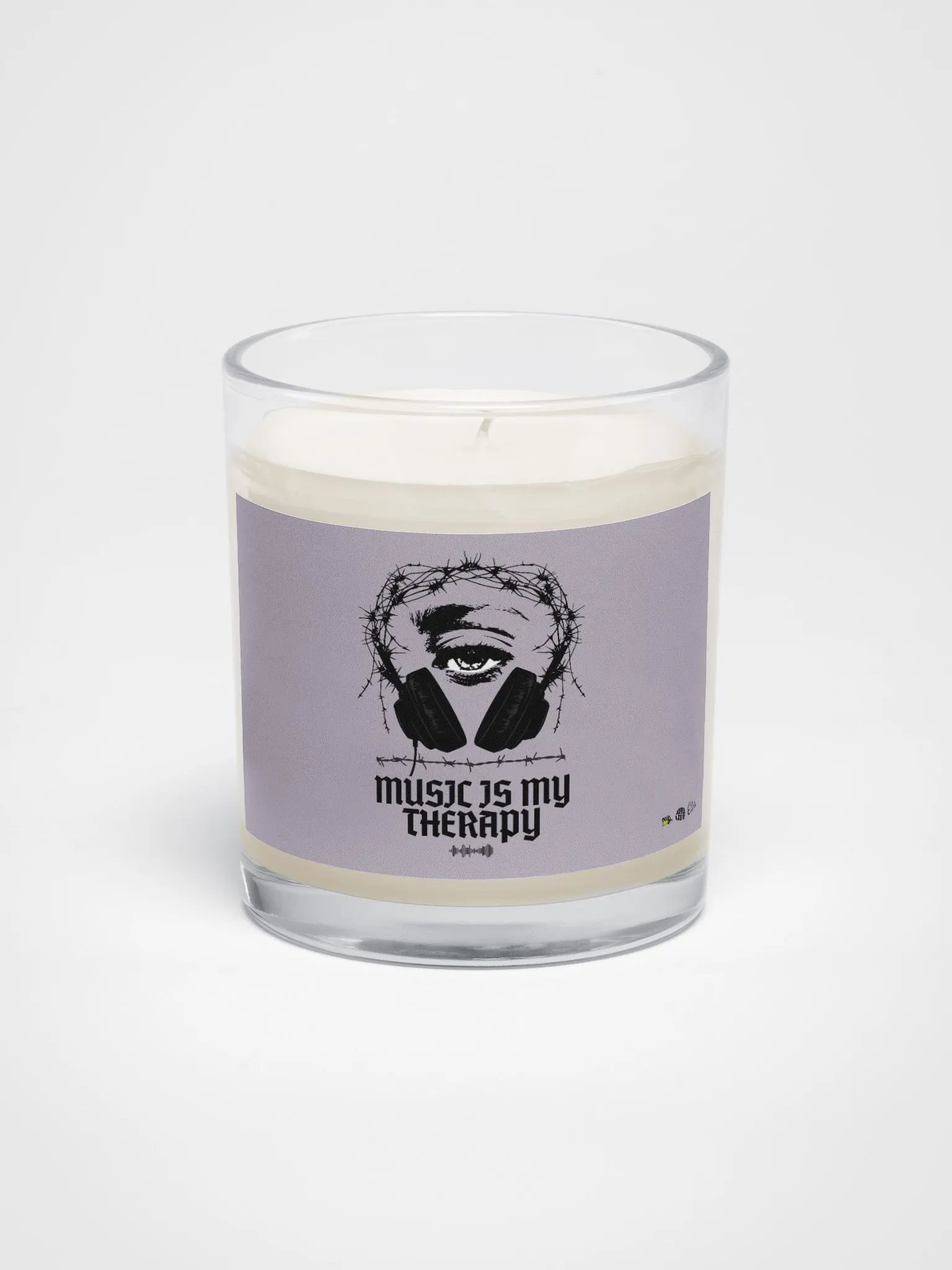 Therapeutic "GROOVE THERAPY" Soy Wax Candle product image (3)