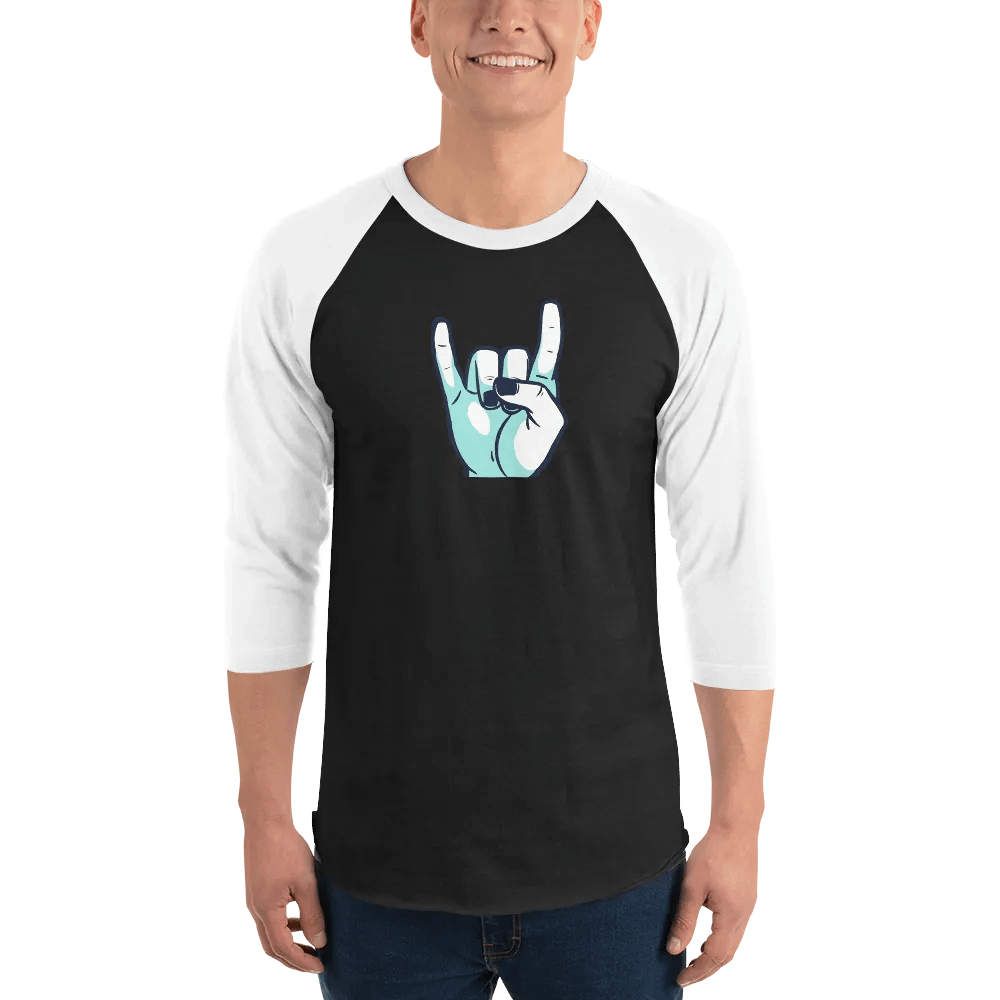 Rock Fist Jersey Raglan Tee product image (13)