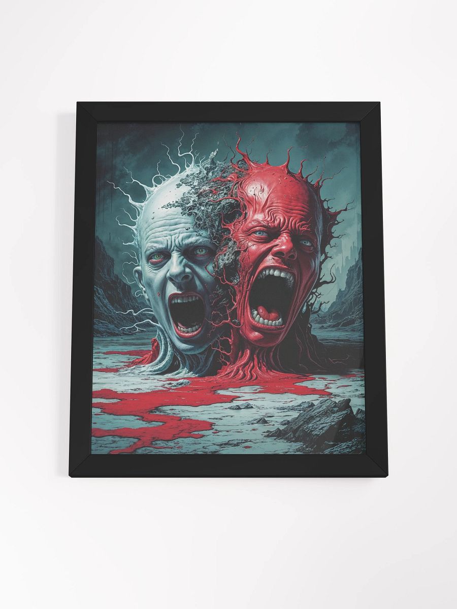 The Split of Suffering Framed Print product image (20)