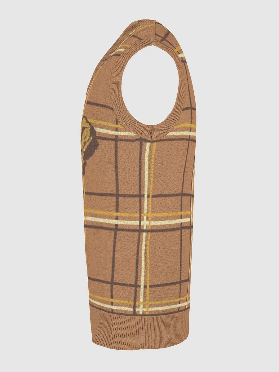 Motivation Plaid V-Neck Vest product image (28)
