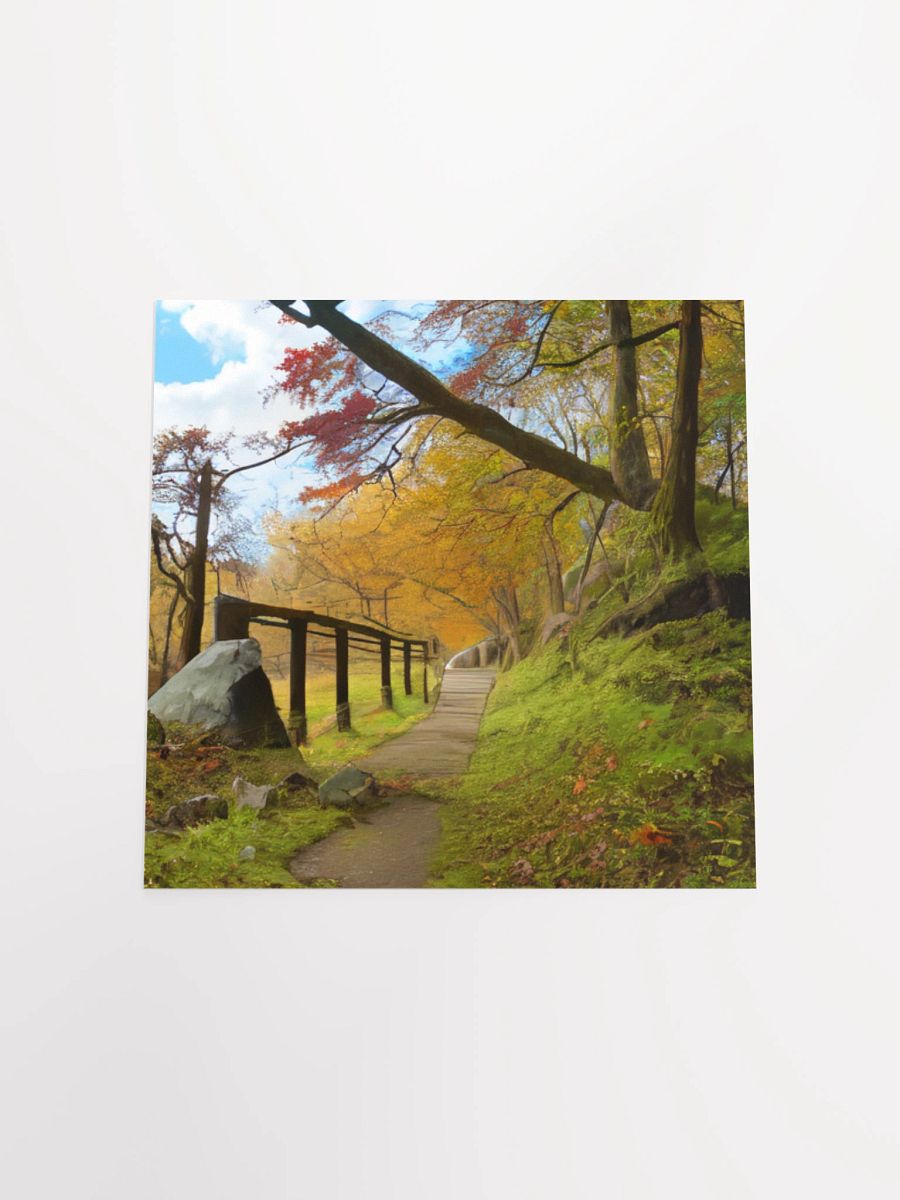 Autumn Pathway Serenity Poster product image (20)