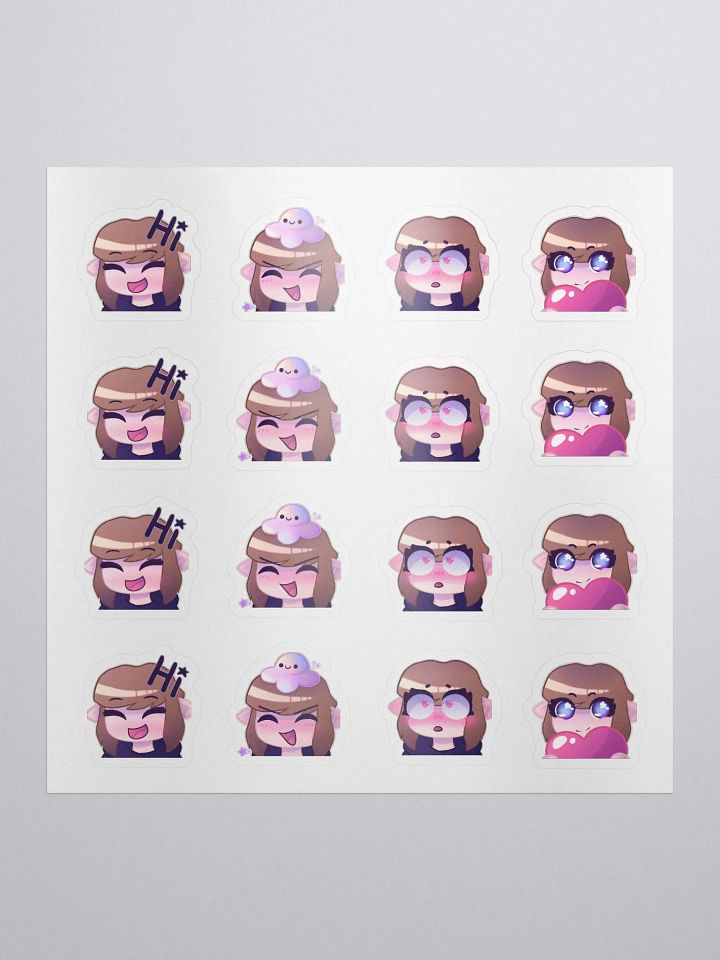Emote sticker set 1 product image (1)