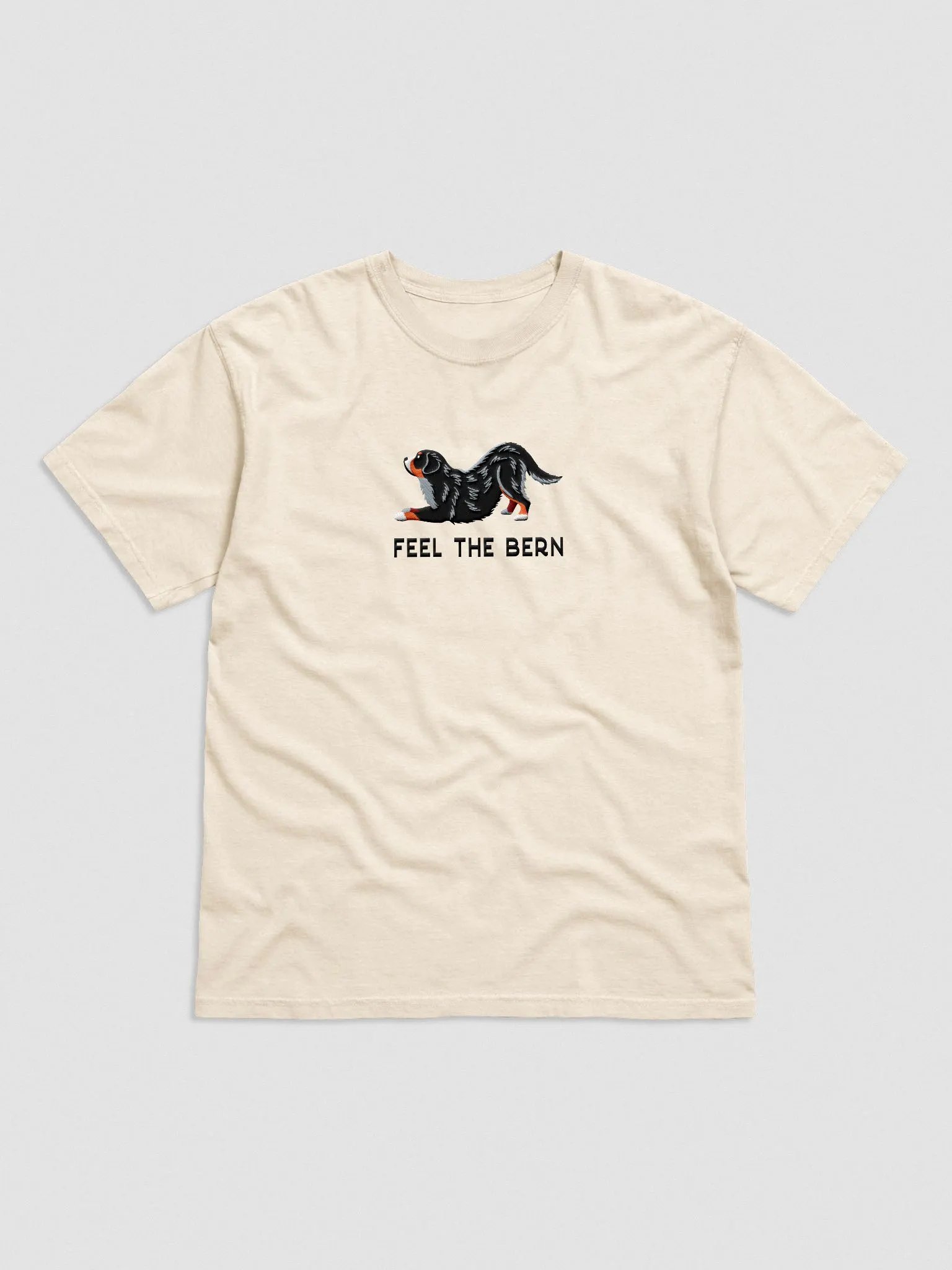 Feel the Bern T-Shirt(Embroidered) of a Bernese Mountain Dog product image (4)