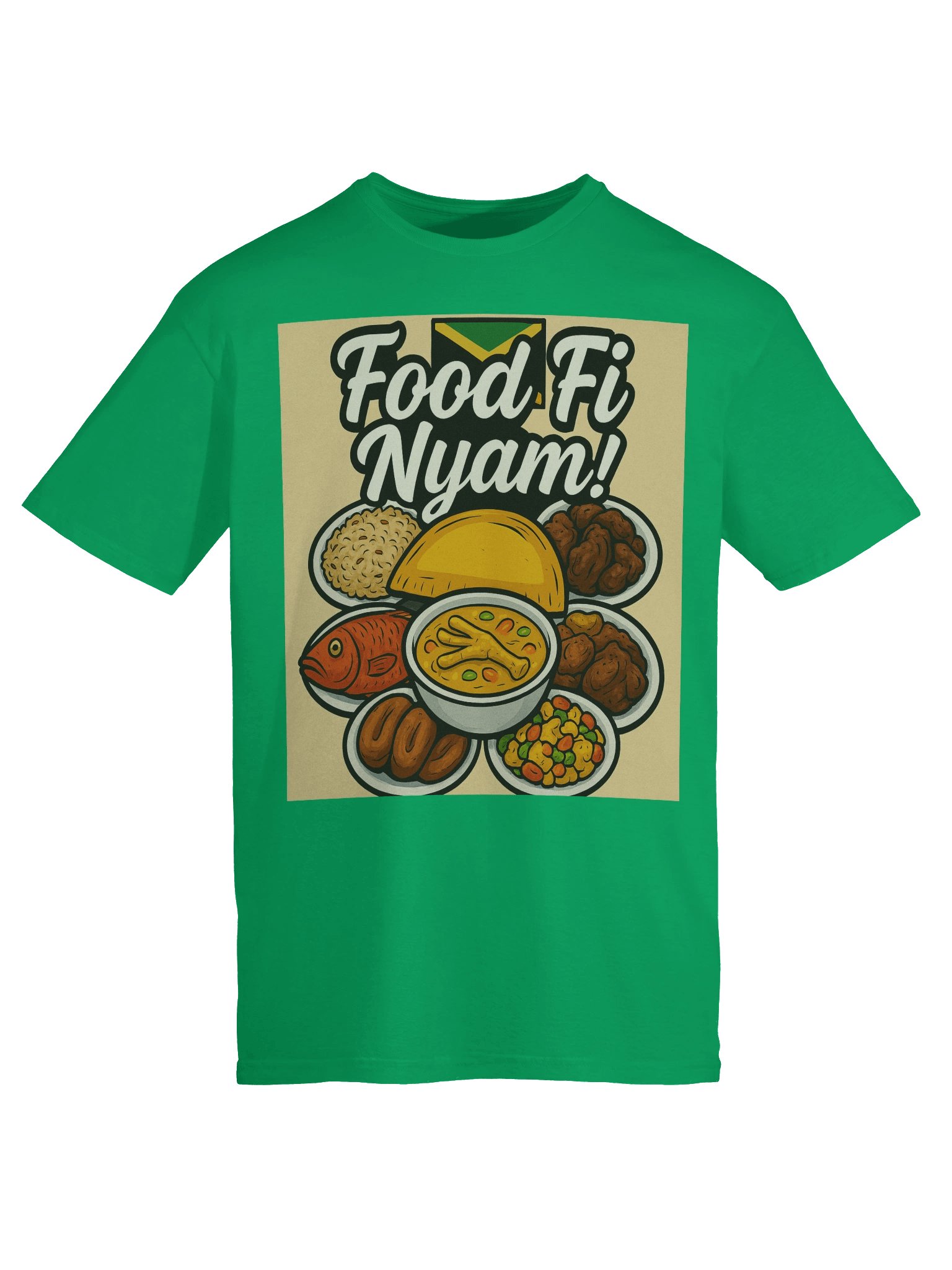 Food Fi Nyam! Jamaican Cuisine T-Shirt product image (101)