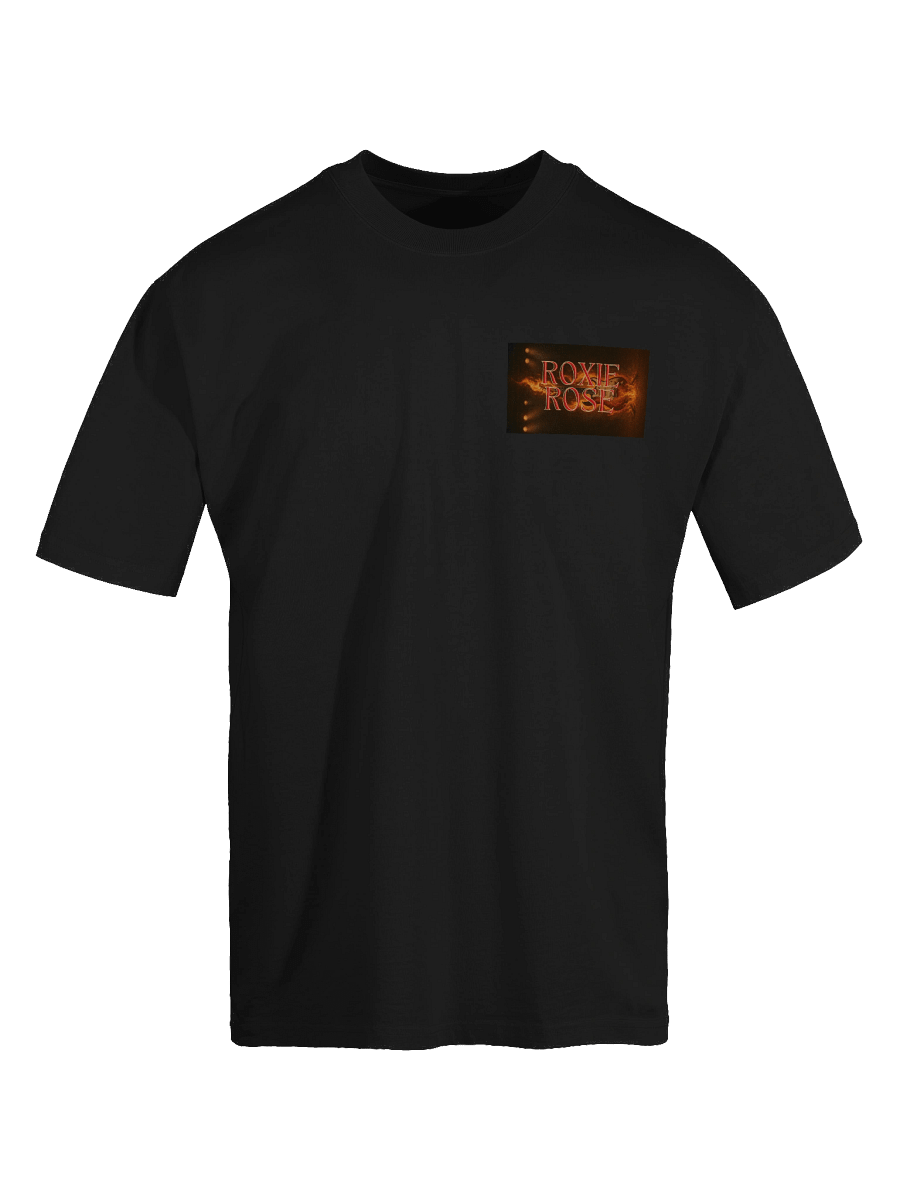 Roxie Rose Flaming Rockstar Oversized Tee product image (6)
