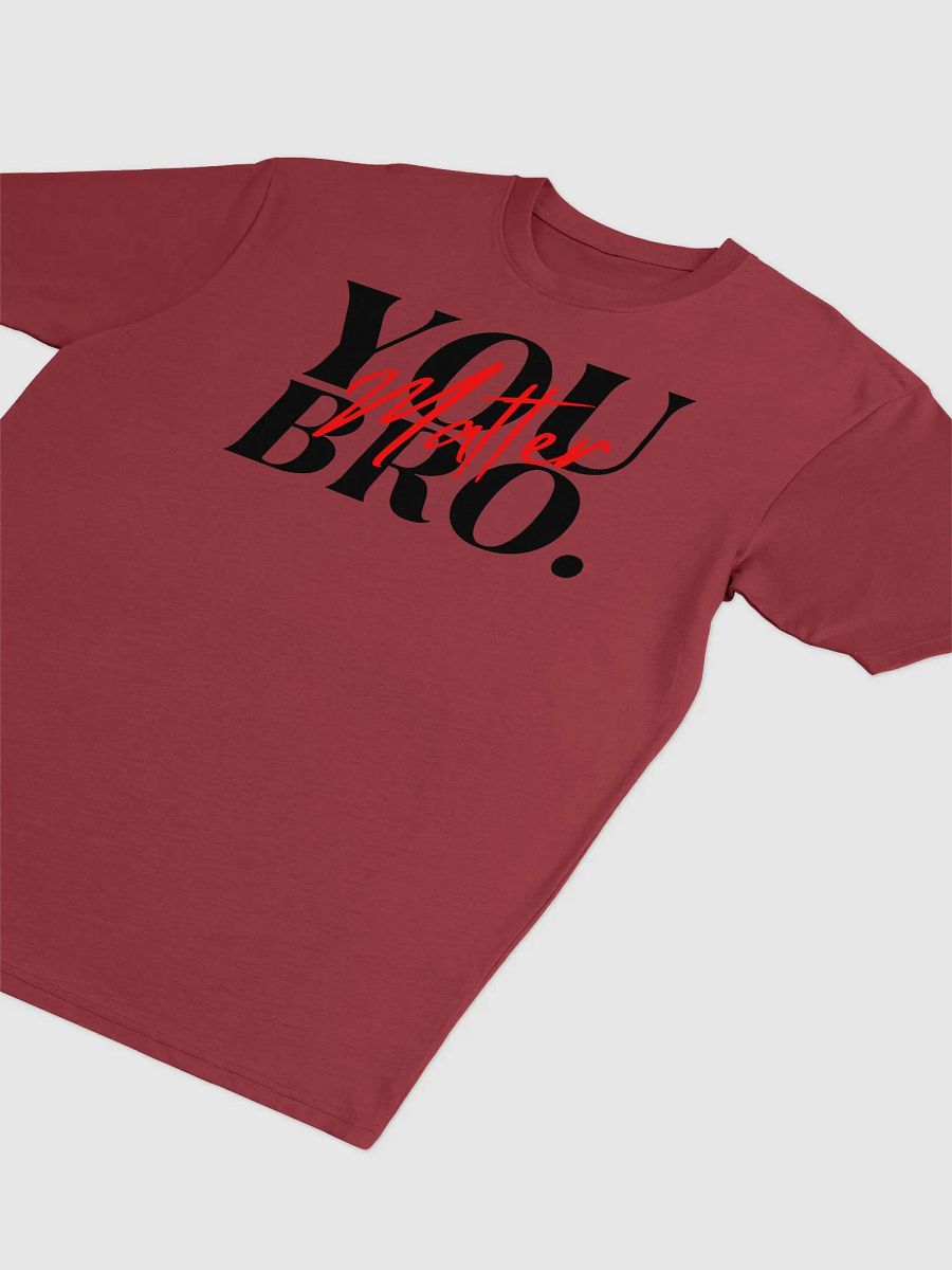 You Matter Bro. Cotton Heritage Men's Premium Heavyweight Tee product image (3)