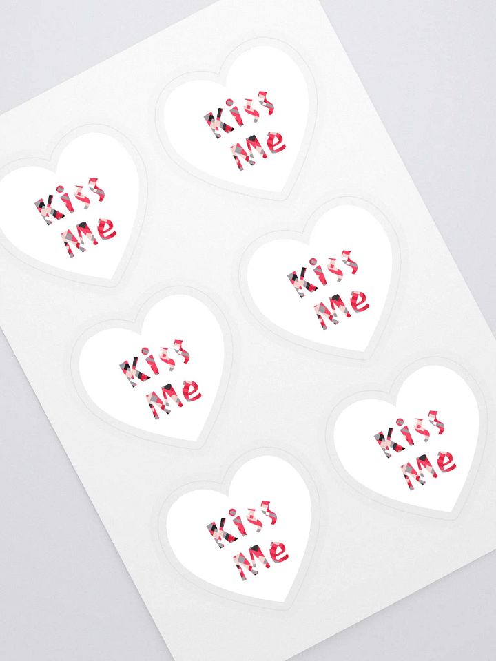 KISS ME TEXT ON WHITE product image (1)
