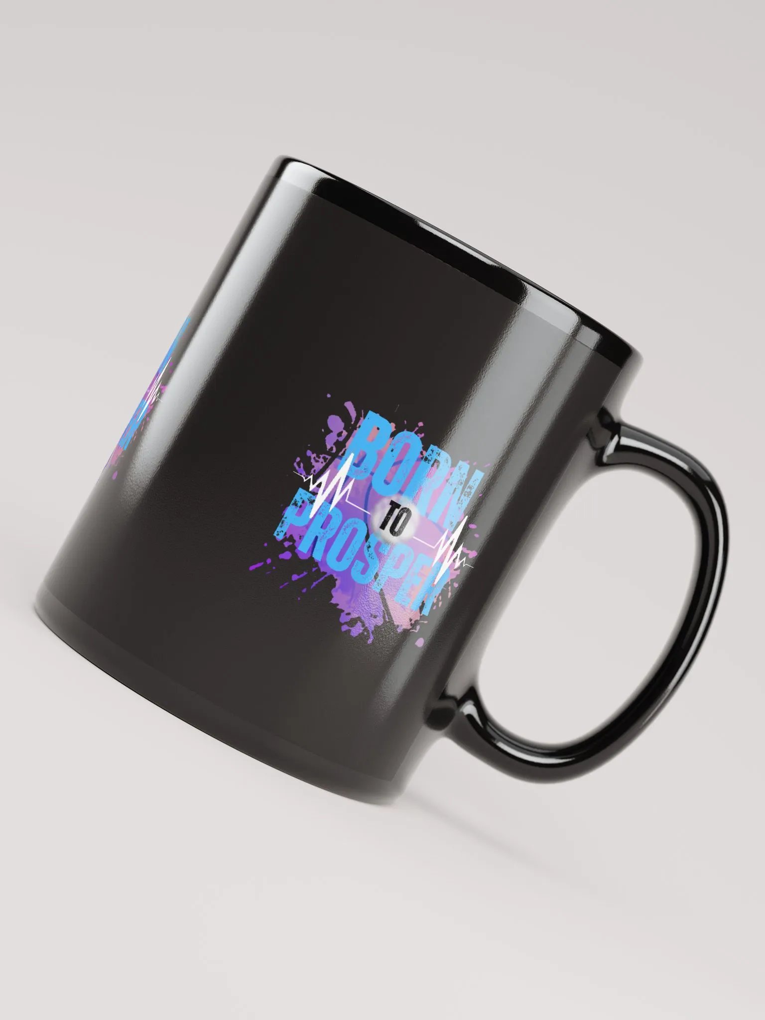 Black - Born to Prosper Delight Mug product image (8)