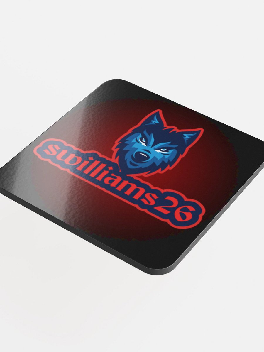 Wolf's Spirit Glossed Cork Coaster product image (4)