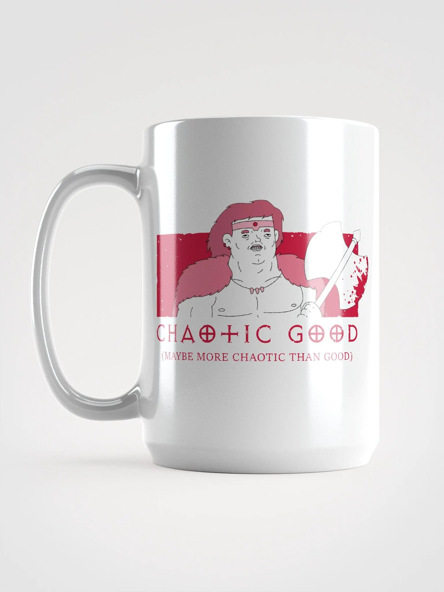 CHAOTIC GOOD BARBARIAN - Mug product image (6)