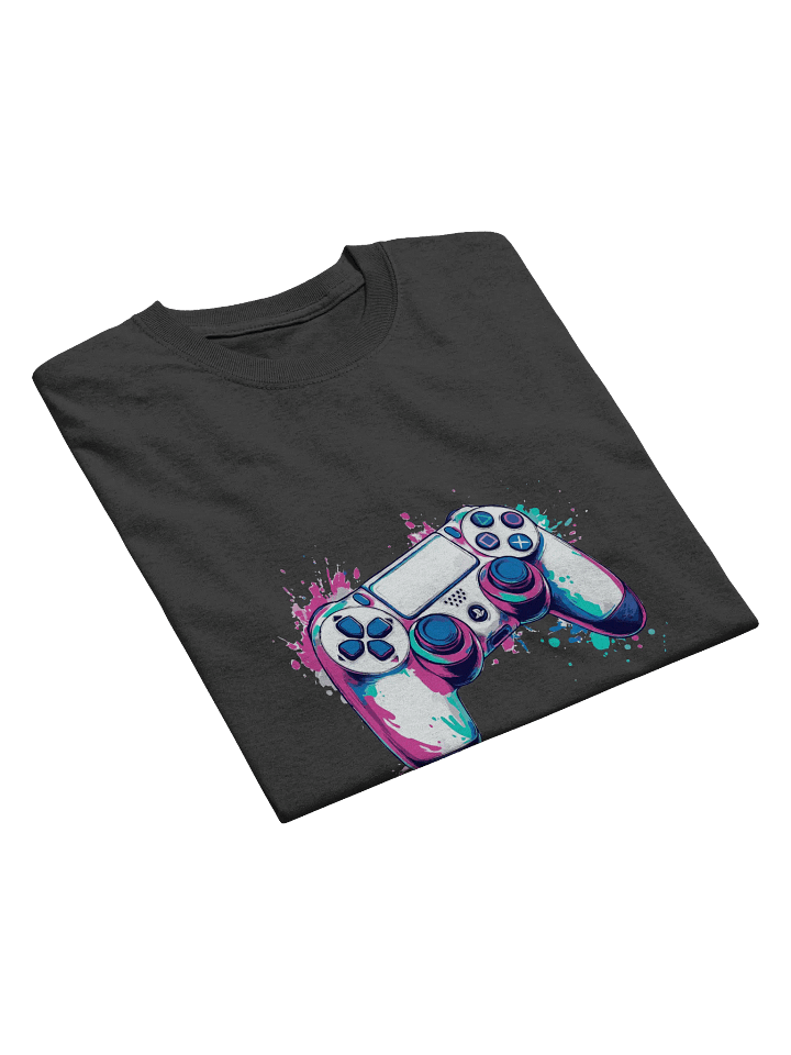 PS Controller Heavyweight Printed T-Shirt product image (2)