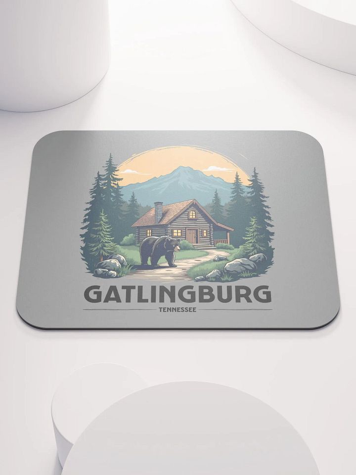 Gatlinburg, Tennessee Cabin Mousepad product image (1)