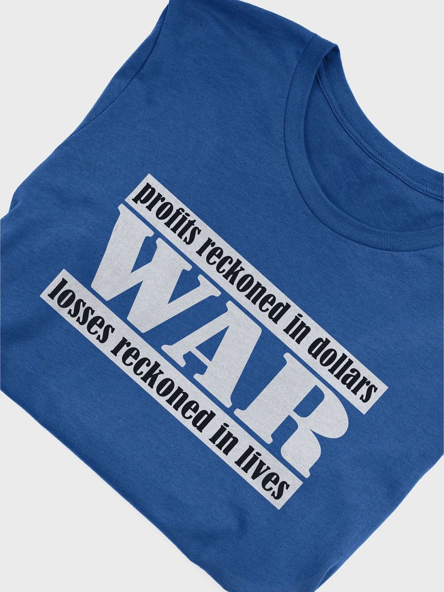 The Cost Of War - Bella+Canvas Supersoft T-Shirt product image (5)