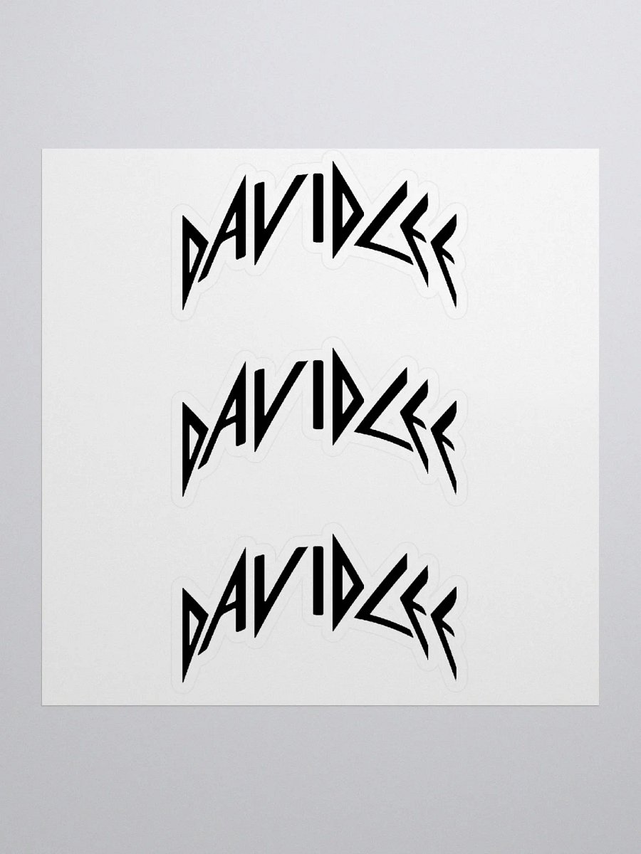 David Lee Logo Stickers product image (1)