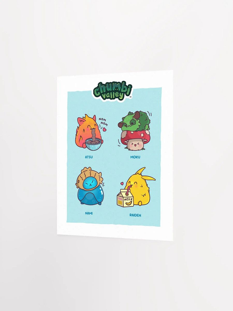 Chumbi Besties Paper Poster product image (2)